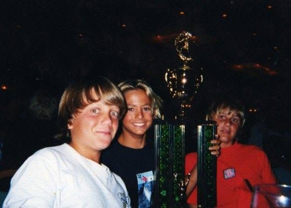 National championship trophy