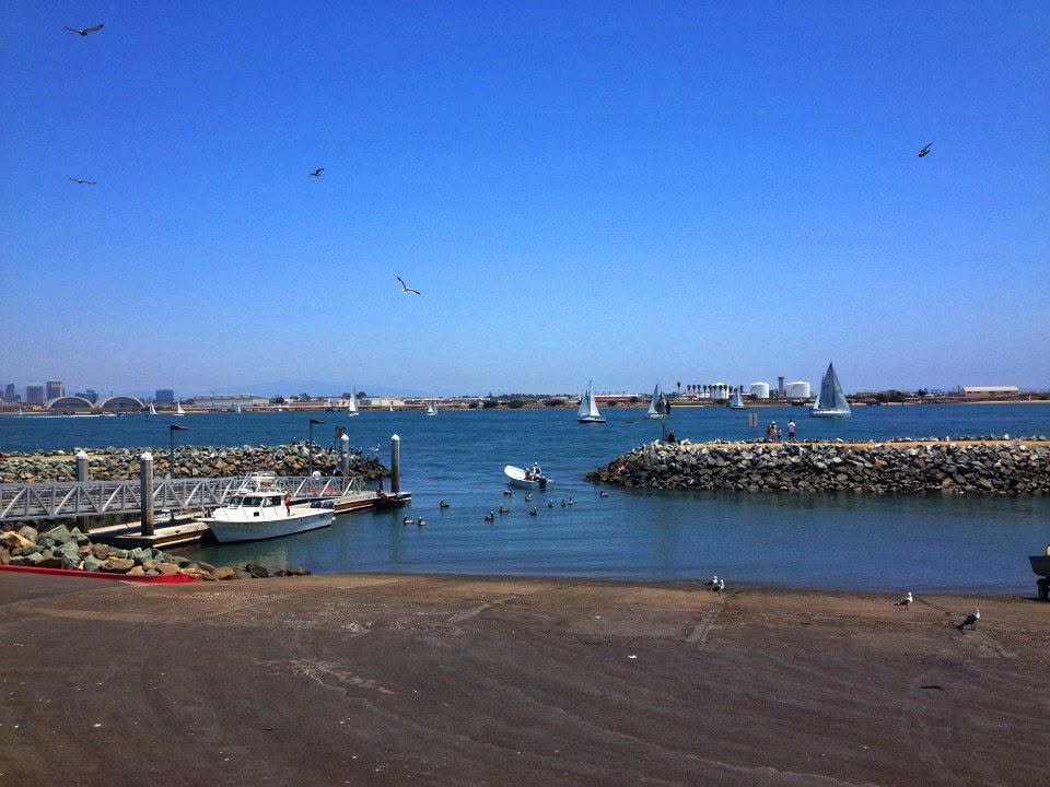 San Diego Bay marina