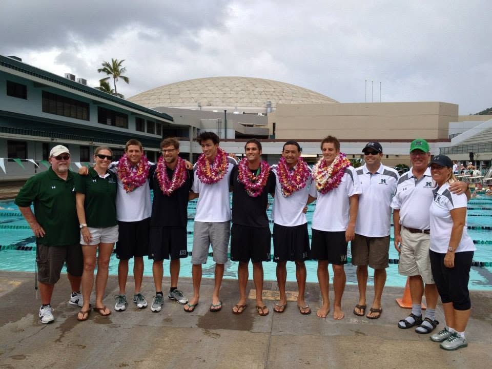 Conference USA championship celebration poolside
