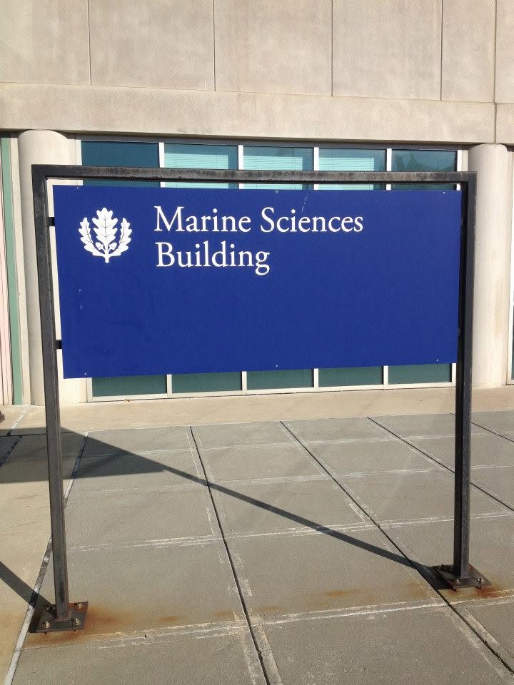 Marine Sciences Building signage