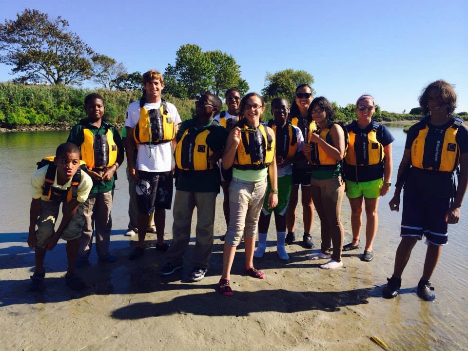 Life jacket check before heading out on the water