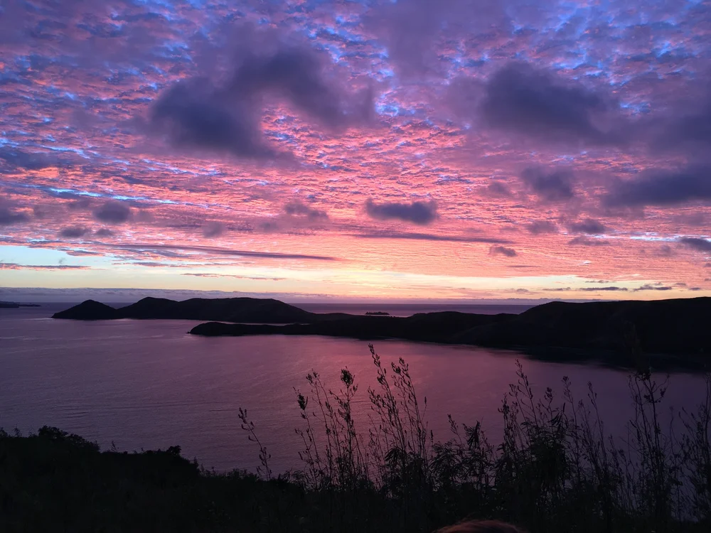 Sunset over the islands, Fiji