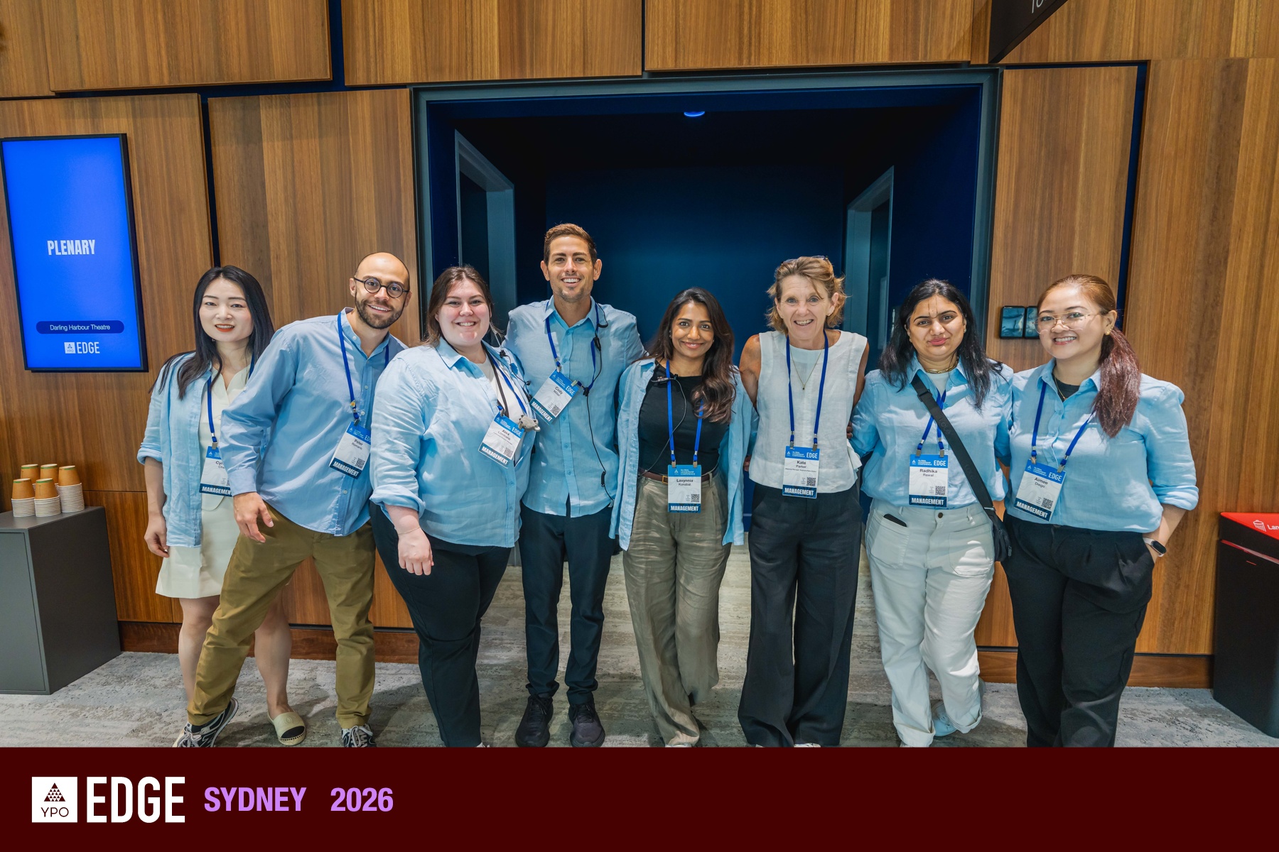 EDGE Sydney management team, Darling Harbour Theatre