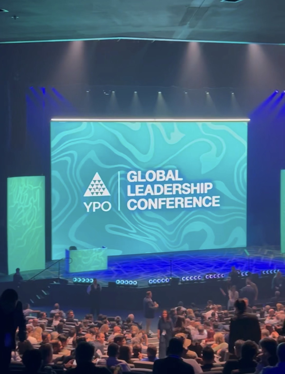 YPO Global Leadership Conference stage